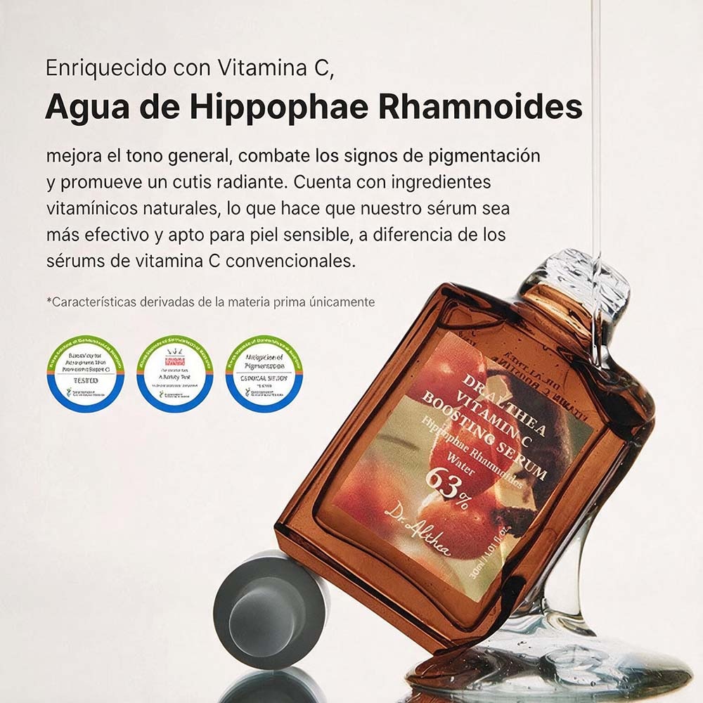 VITAMIN C BOOSTING SERUM DE DR. ALTHEA ALTHEA (SUERO PARA PARA ILUMINAR Y UNIFICAR EL TONO)